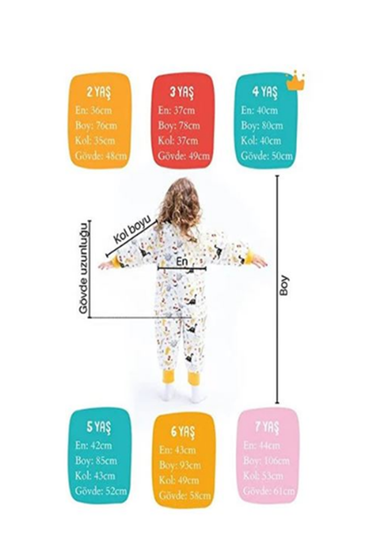 Unisex Tavşanlı Çocuk Uyku Tulumu