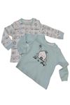 Unisex Bebek Hause 2'li Sweatshirt - Yumuşak Doku , Baskılı Uzun Kol Sweatshirt Takım
