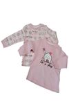 Unisex Bebek Hause 2'li Sweatshirt - Yumuşak Doku , Baskılı Uzun Kol Sweatshirt Takım