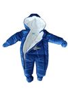 Uçak Nakışlı, Erkek Bebek Kozmonot/Astronot-Kapüşonlu, İçi Welsoft, Çift Fermuar, Patikli, Eldivenli