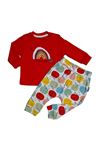 Gökkuşağı Little One % 100 Pamuk Unisex Bebek 2'li Takım