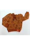 COOL AYICIK MEVSİMLİK 2'Lİ BEBEK TAKIM- % 100 Cotton,Kapüşonlu,Ayıcık Baskılı Mevsimlik 2'li Takım