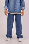 Çaren Kids- Dikiş Detaylı Erkek Denim Pantolon-erkek Çocuk Dikiş Detaylı Kot Pantolon