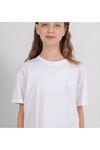Çaren Kids- Yıldız Detaylı Taş Baskılı Kız T-shirt