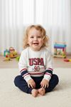 Çaren Kids- Erkek Bebek 2'li Takım - Sweatshirt - Pantolon