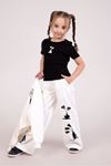 Çaren Kids- Kız Nakış Detaylı Pantolon