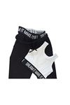 Çaren Kids- Kız Crop 3'lü Takım- Askılı Crop Body - Crop Sweatshirt & Boxer Detay Eşofman Altı