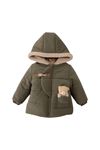 Çaren Kids-çoban Düğme Detaylı Içi Welsoft ( Kürklü ) Unisex Kaban-bir Beden Büyük Tercih Ediniz