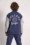 Çaren Kids- Erkek College 3'lü Eşofman Takım- Şardonsuz College Hırka, Sweatshirt ve Eşofman Altı