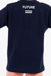 Çaren Kids- Future Erkek Çocuk 2'li Takım-Yazı Baskı Detaylı T-shirt, Paça Ve Beli Lastikli Pantolon