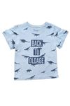 Erkek Çocuk 2'li Takım bel ve Paçaları Lastikli çift Cep Pantolon  Baskılı T-shirt %100 Pamuk