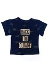 Çocuk 2'li Takım-bel Ve Paçaları Lastikli,çift Cep Pantolon, Baskılı T-shirt %100 Pamuk