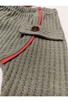 Mc Erkek Bebek 3'lü Takım- %100 Cotton,mevsimlik Kapüşonlu,ceket,nakışlı Body,düğme Detaylı Pantolon