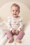 DENİZ CANLILARI ALTTAN ÇITÇITLI BEBEK 2Lİ TAKIM - Fitilli, Omuz Patlı, Çıtçıtlı Body ve Fitilli Alt